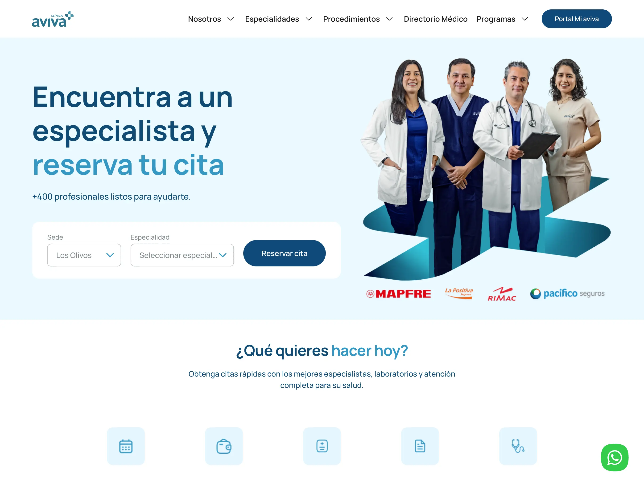 Página Web desktop preview
