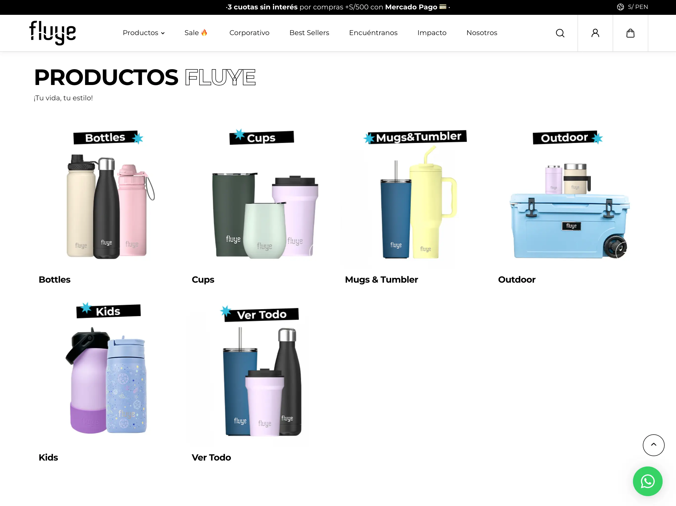 Ecommerce Web desktop preview