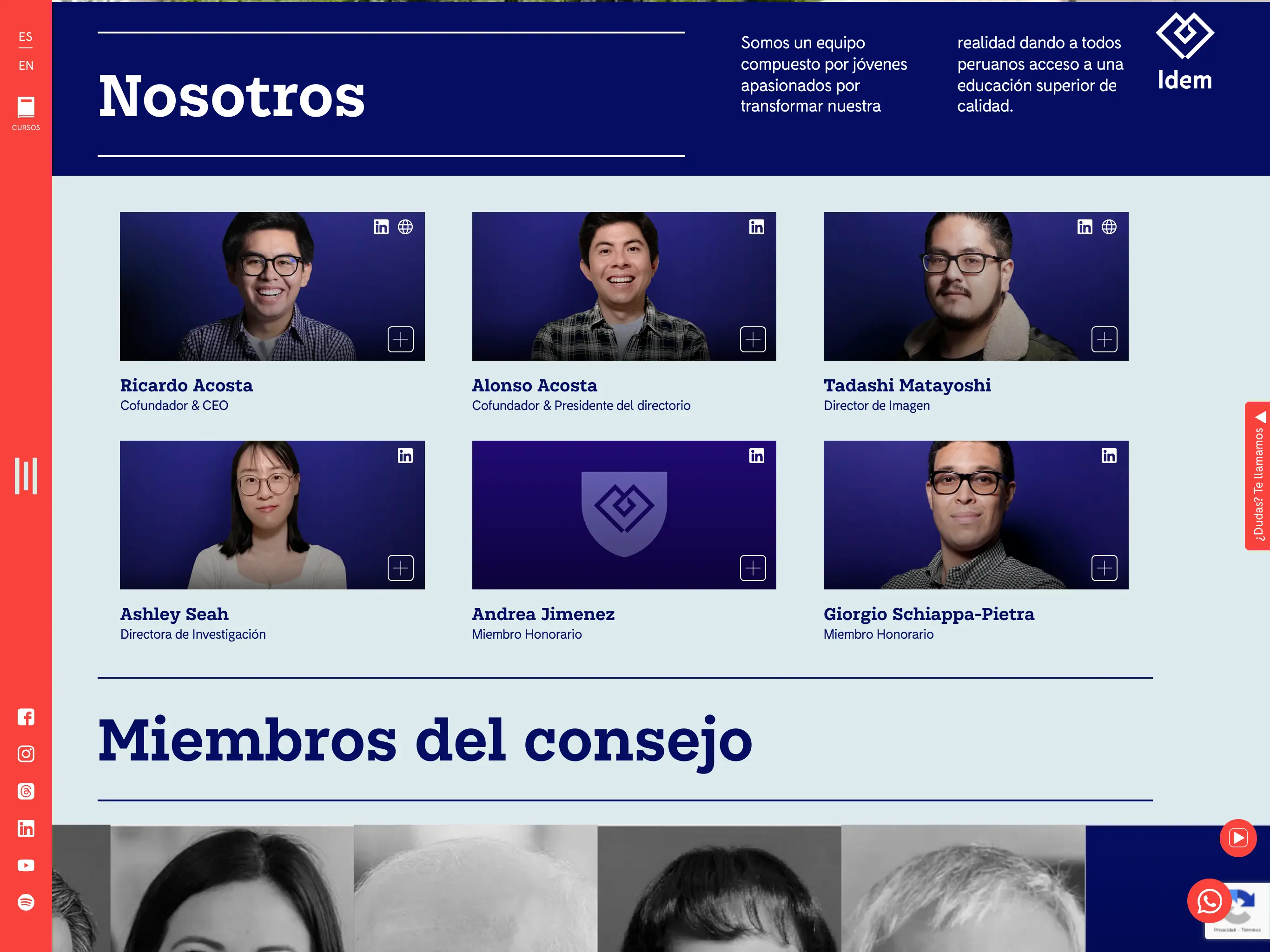 Página Web desktop preview